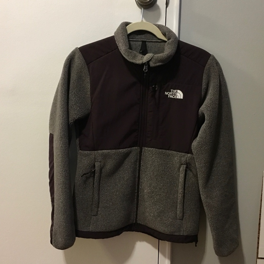 The North Face fleece jacket.